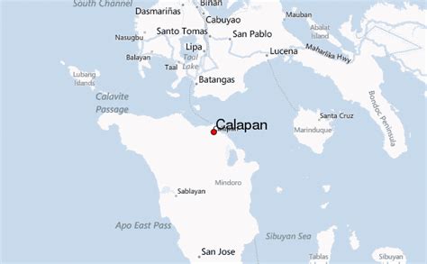 Calapan Map .